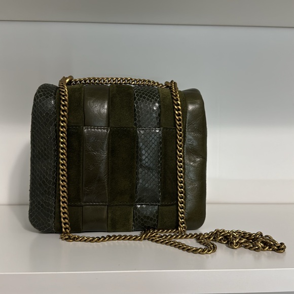 Kira Exotic Stripe Square Crossbody - Picture 4 of 8